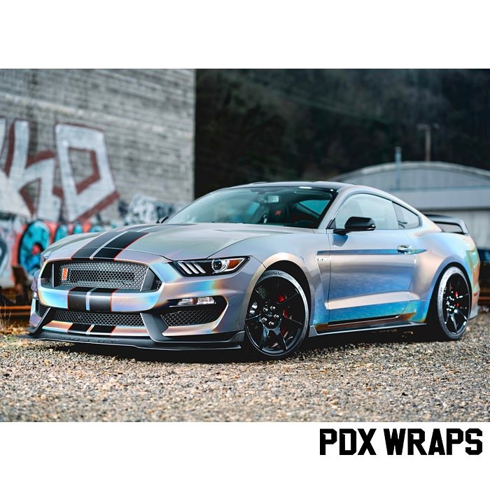 Color Shift Satin Blue Silver Vinyl Wrap – RAXTiFY