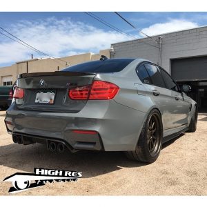 BMW wrapped in Avery SW900-865 Gloss Dark Gray