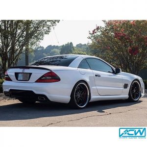 Mercedes Benz wrapped in 3M 1080 Gloss White vinyl