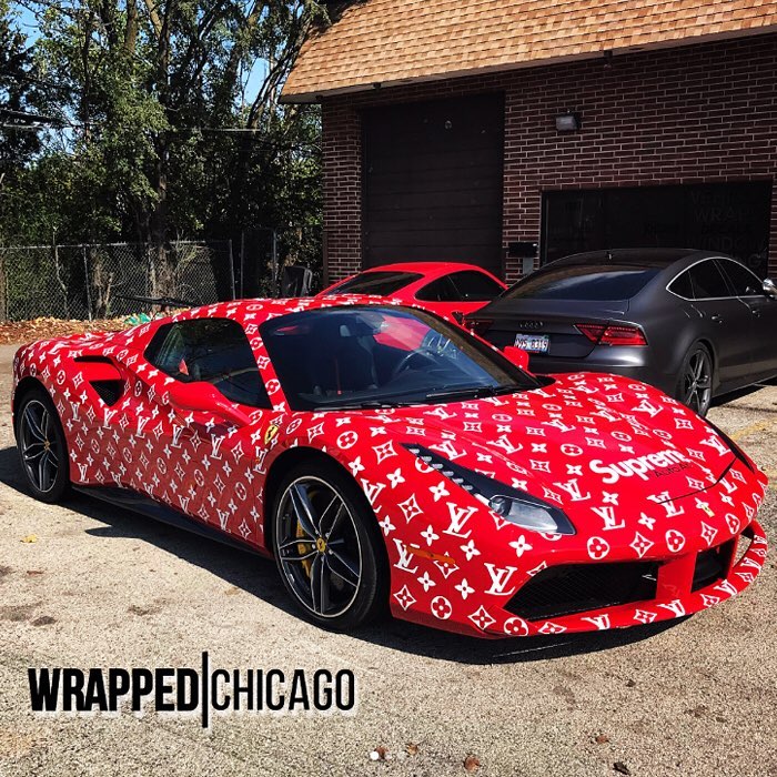 Ferrari Car Wrapping  Ferrari Vinyl Car Wraps