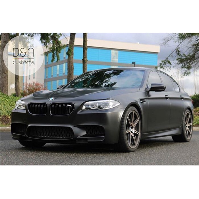 BMW wrapped in Avery SW Satin Black vinyl - Vinyl Wrap - 3M & Avery  Dennison Vinyl Wrap - Cars & Vehicles