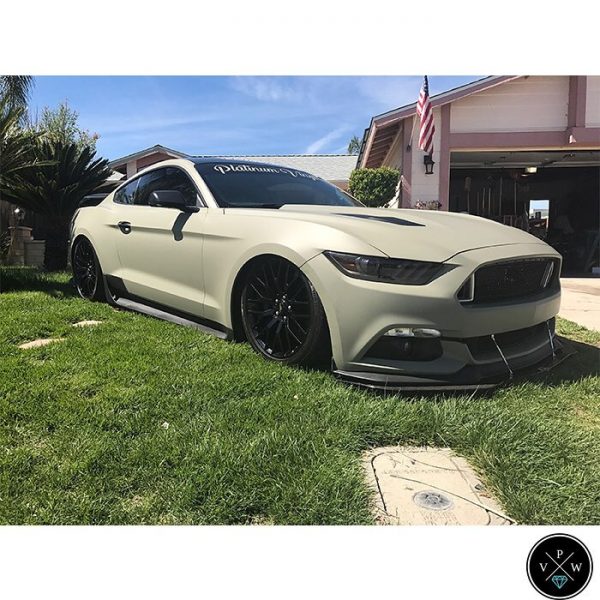 Ford wrapped in Avery SW Satin Khaki Green vinyl