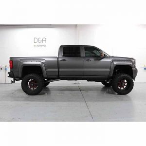 GMC Denali wrapped in Satin Dark Gray vinyl