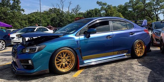 Subaru Vinyl Wrap,Best Ravoony Glossy Baby Blue Car Wrap Subaru