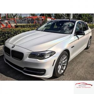 BMW 535I wrapped in Satin ColorFlip Ghost shade shifting vinyl