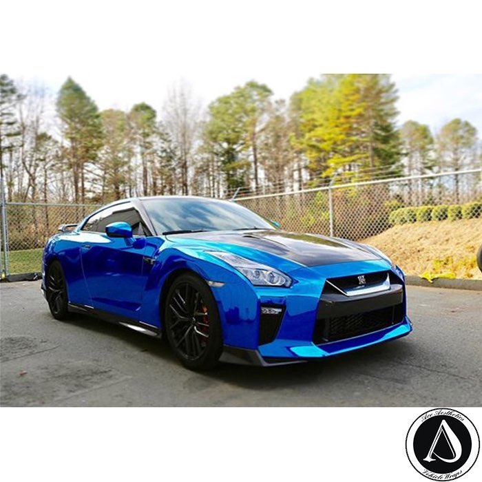 chrome blue gtr