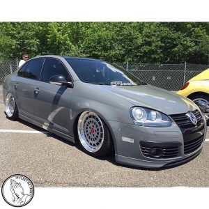 Volkswagen Jetta wrapped in Avery SW Gloss Dark Grey vinyl - Vinyl Wrap ...