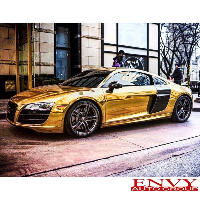 Gucci R8  Cool wrap or not? 😎 → @luxuryworldcars