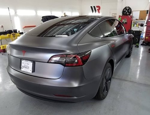 Tesla Model Y Matte Metallic Gunmetal Wrap - Mile High Customs